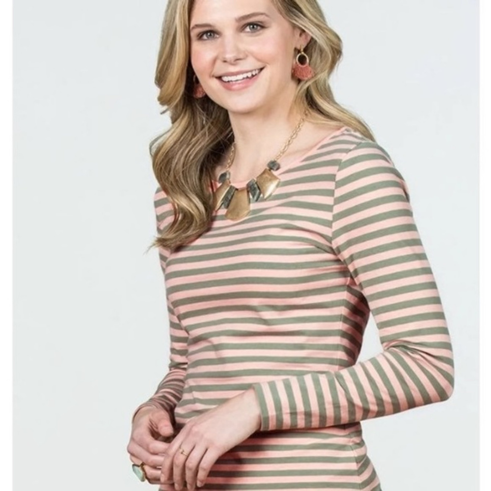 NWT Matilda Jane Off The Grid Striped Tee